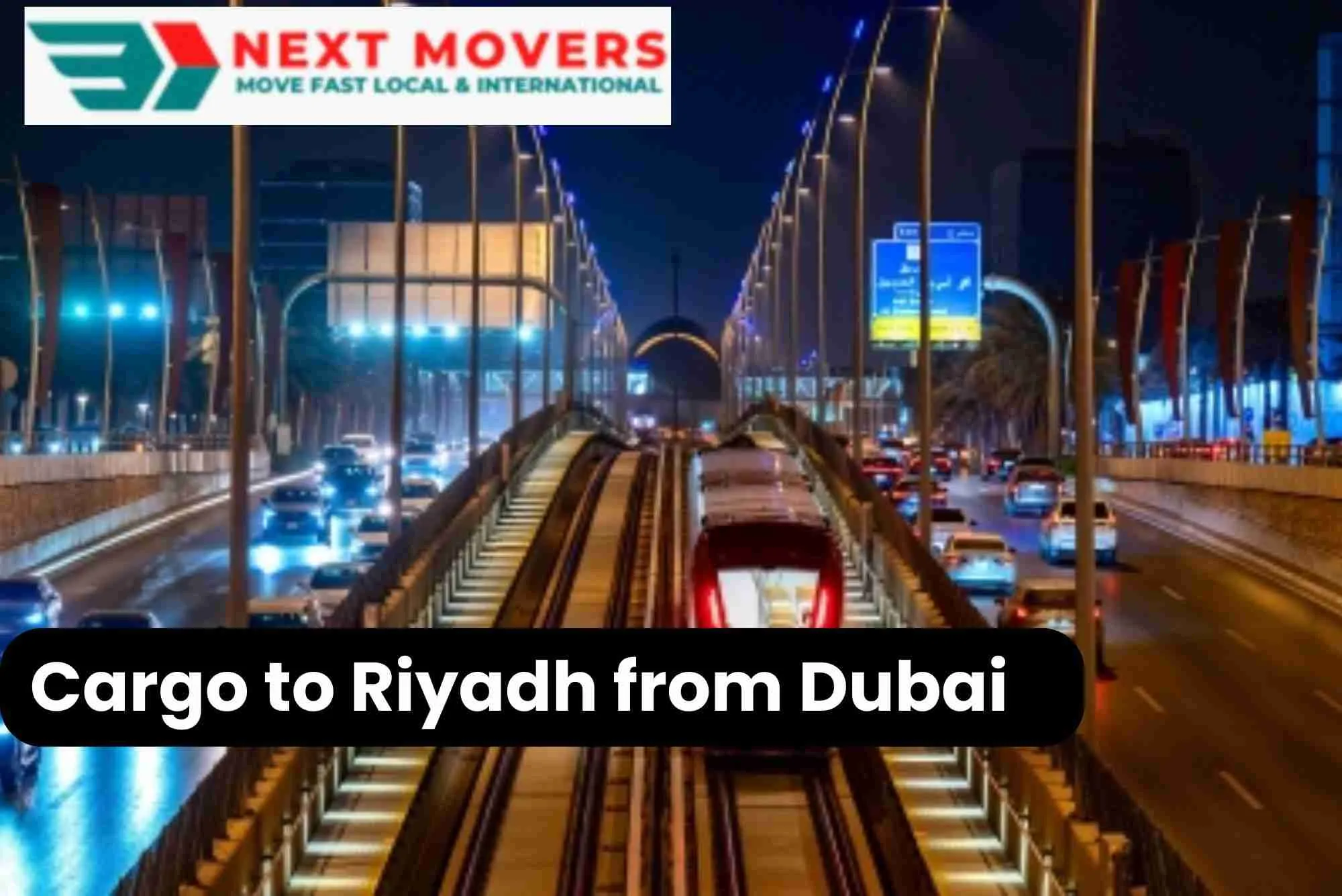 Cargo to Riyadh from Dubai