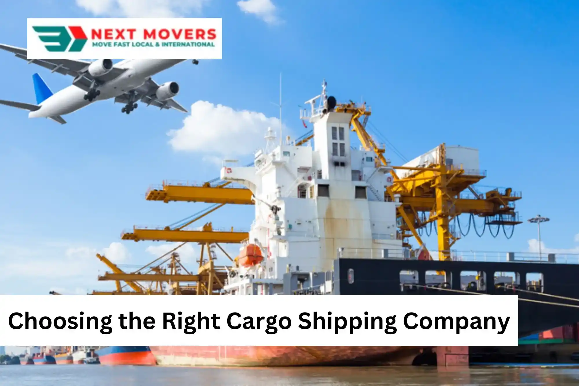 Choosing the Right Cargo Shipping Company