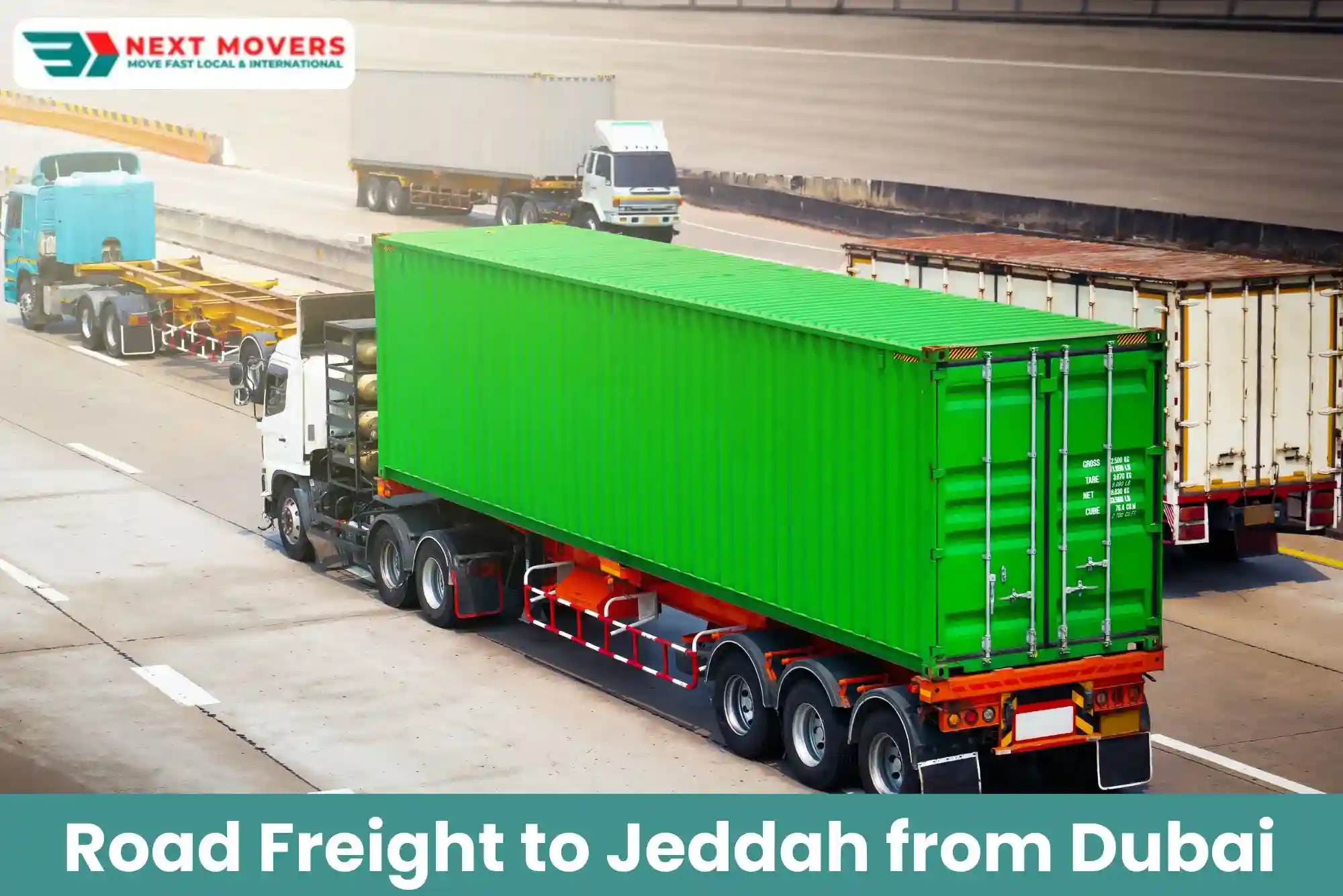 Road Freight to Jeddah from Dubai