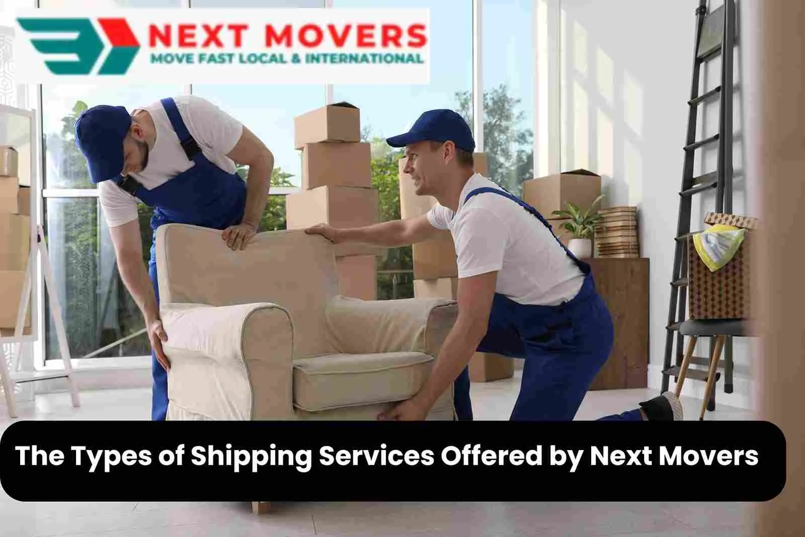 The Types of Shipping Services Offered by Next Movers