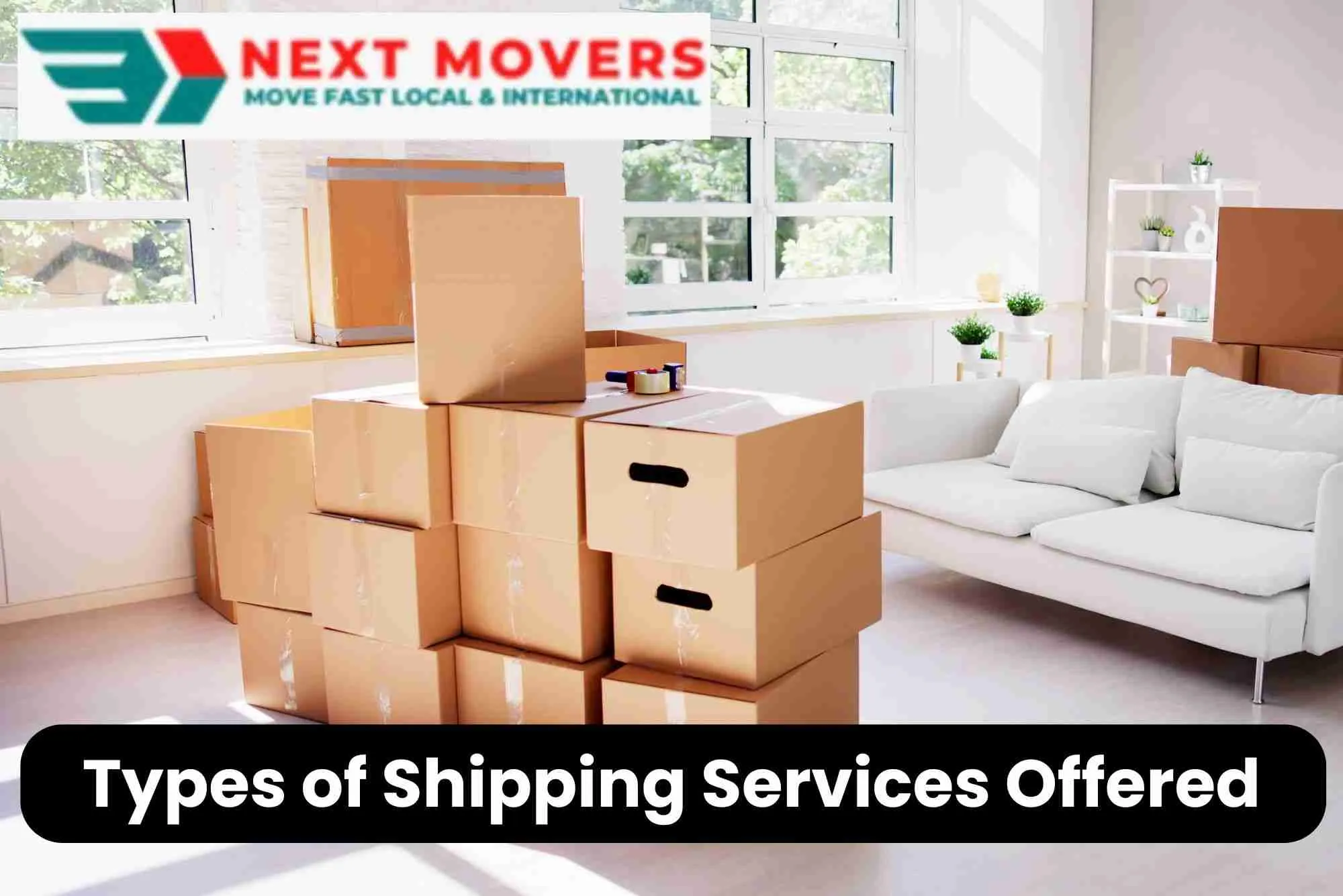 Types of Shipping Services Offered