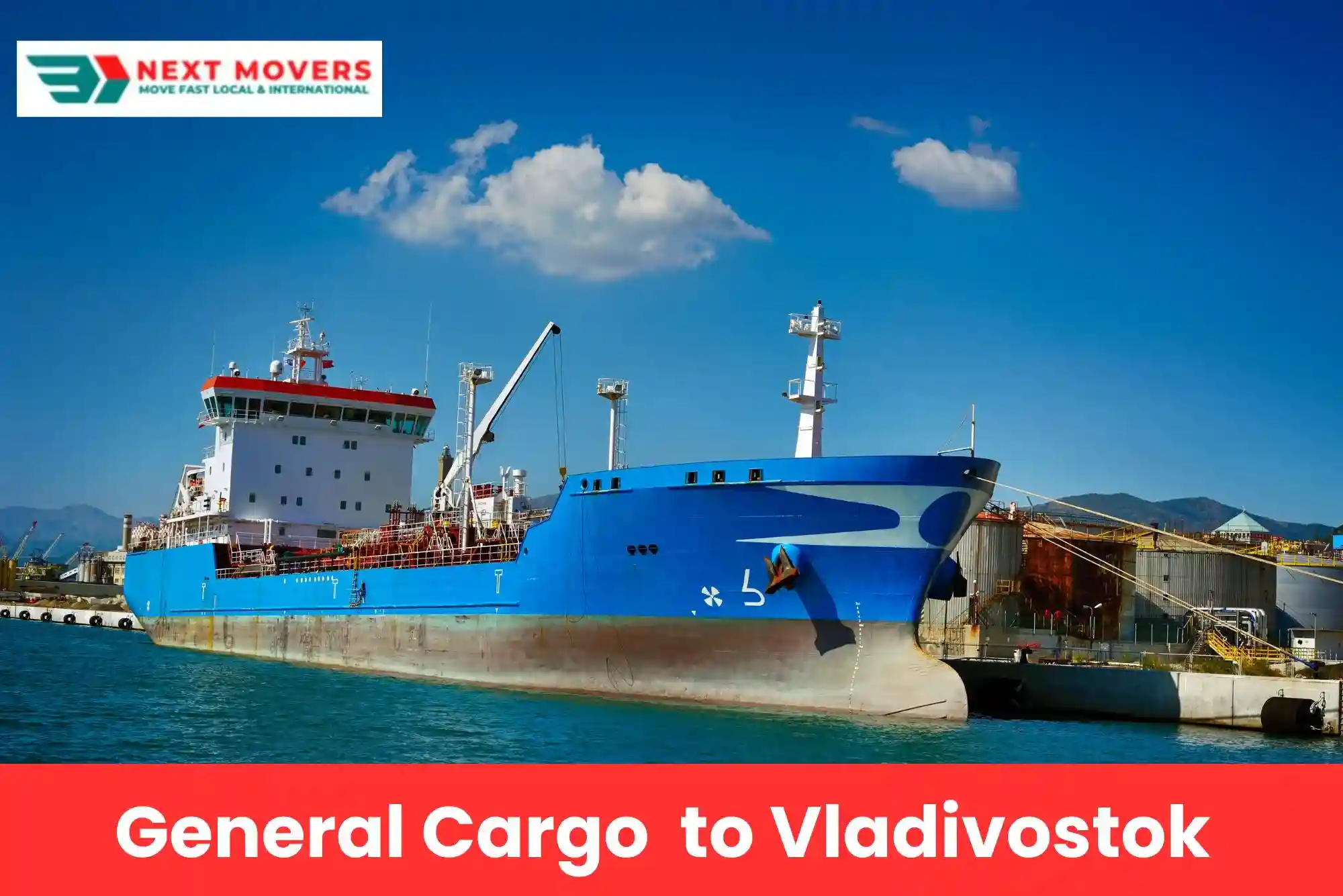 General Cargo to Vladivostok from Dubai