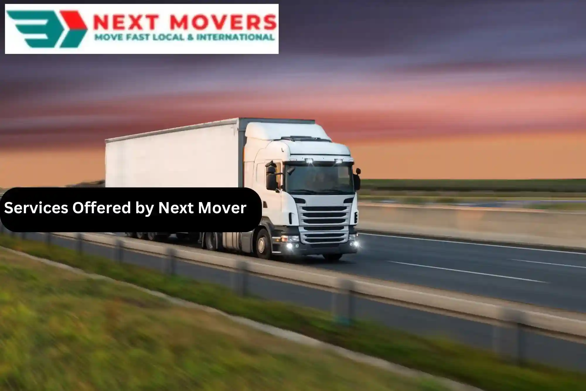Services Offered by Next Movers