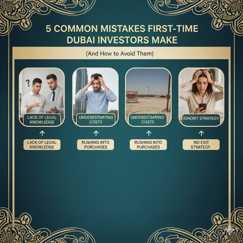 5 Common Mistakes First-Time Dubai Investors Make (And How to Avoid Them)
