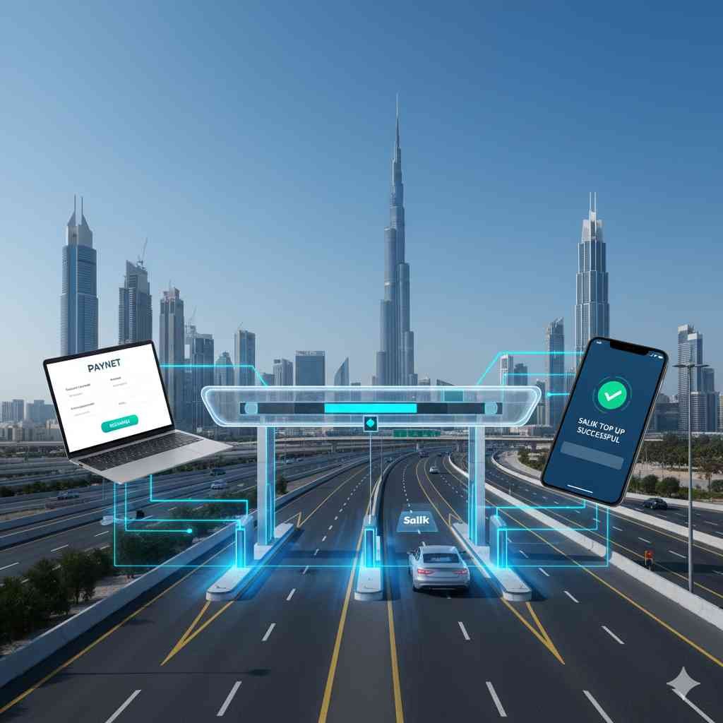 Paynet provides a simple online Salik recharge services