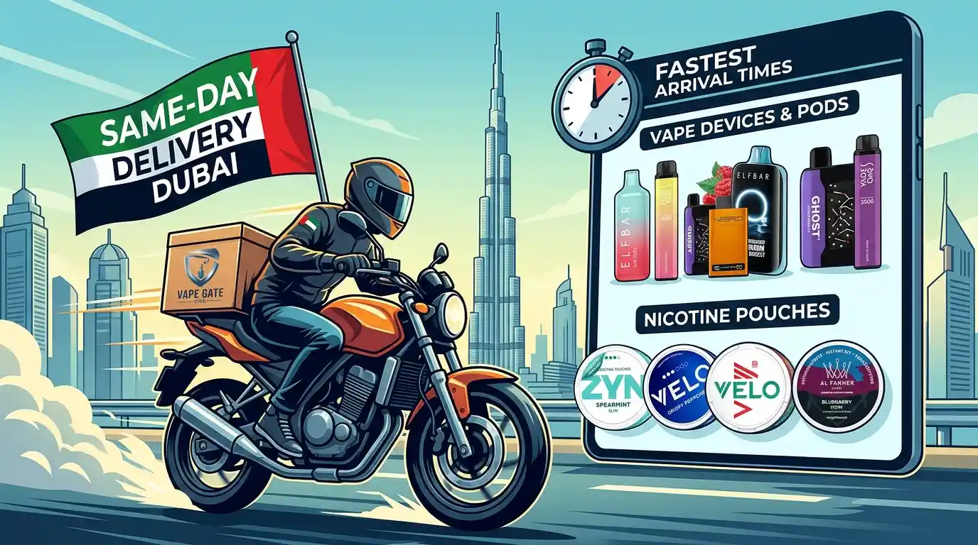 Same-Day Nicotine Delivery in Dubai