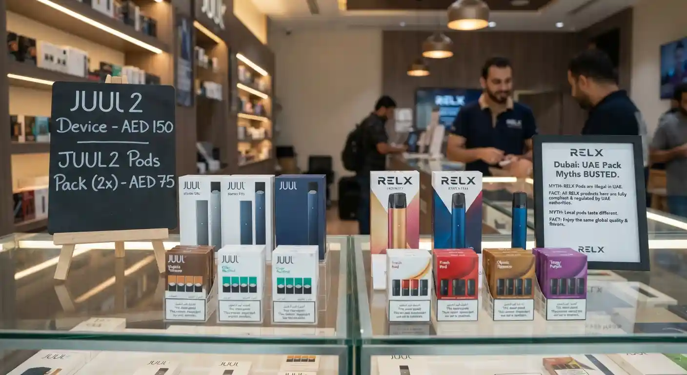 JUUL 2 Device Price and RELX Dubai